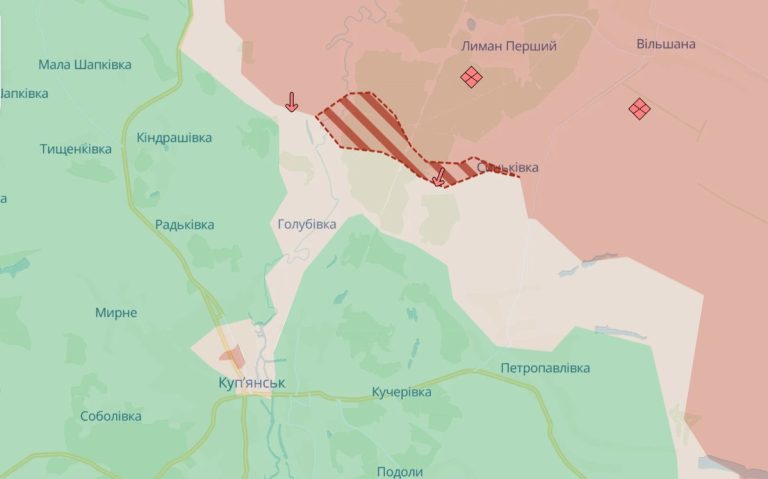 Войска РФ продвинулись в направлении Купянска на Харьковщине — DeepState