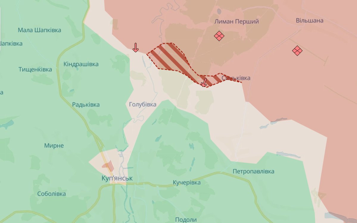 Войска РФ продвинулись в направлении Купянска на Харьковщине — DeepState