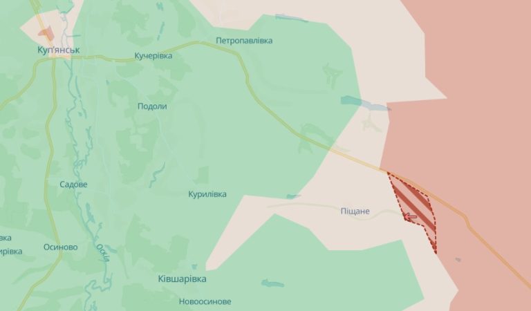 Враг продвинулся на Харьковщине — информация DeepState (карта)