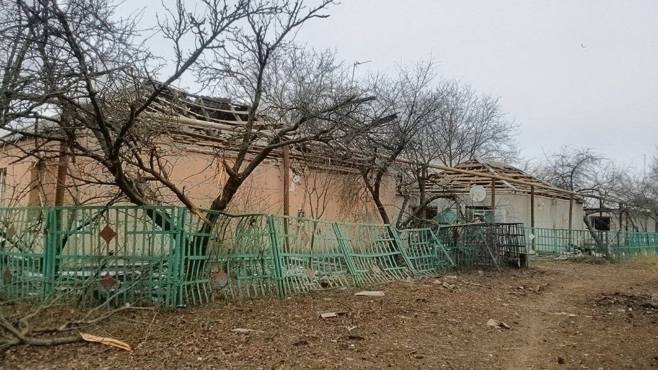 Наслідки обстрілів у Одноробівці