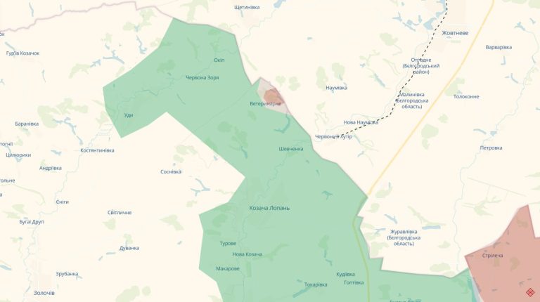 Враг перешел границу на севере от Харькова на новом участке — DeepState