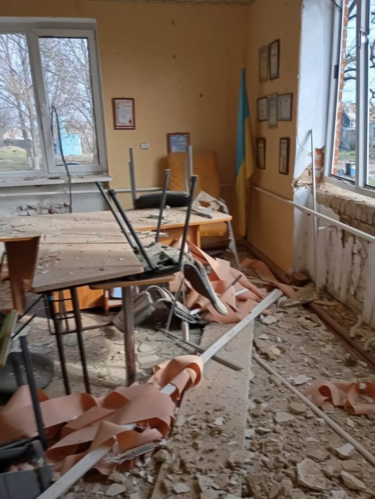 удар по селу Клиново-Новоселовка