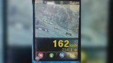 Водій у Харкові гнав понад 160 км/год: порушення зафіксував TruCam