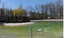 Озеро у Центральному парку Харкова готують до нового сезону (відео)