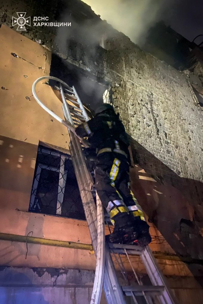 пожежа у Чугуєві після прильоту 2 квітня 2026 2