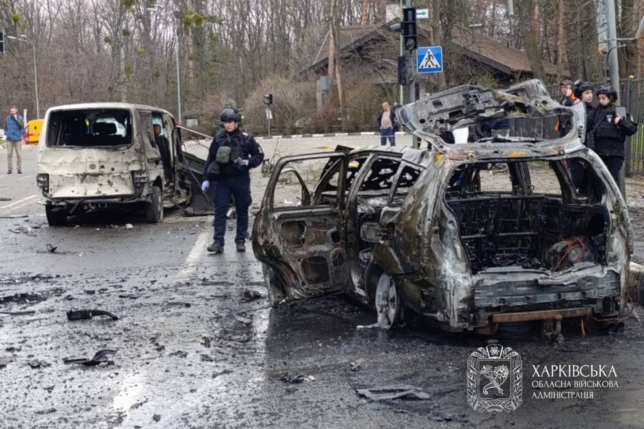 «Шахед» упал посреди улицы: состояние раненых в Харькове, последствия (видео)