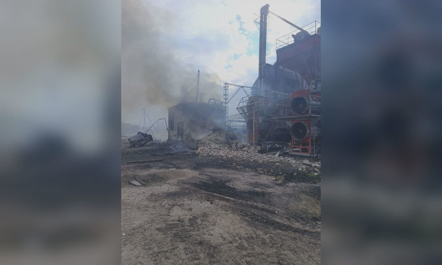 Сільгосппідприємство на Харківщині атакував FPV — влетів у резервуар із газом