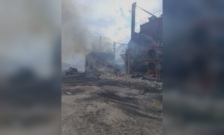 Сельхозпредприятие на Харьковщине атаковал FPV — влетел в резервуар с газом