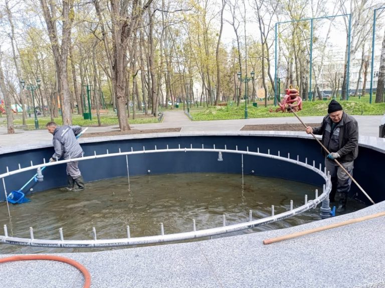 Еще один фонтан включат в Харькове 23 апреля (фото)