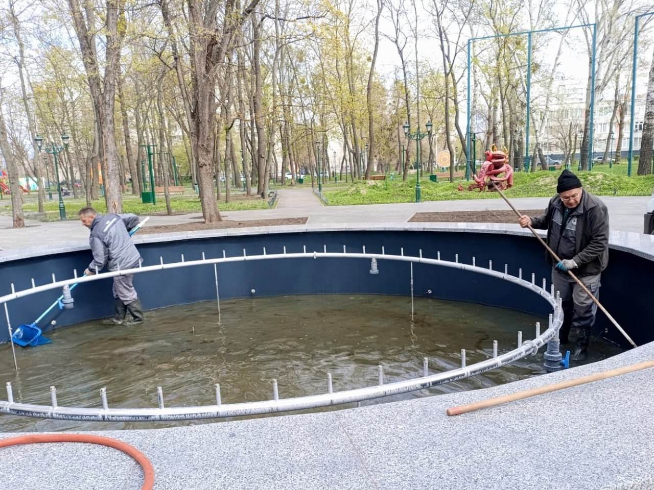 Ще один фонтан увімкнуть у Харкові 23 квітня (фото)