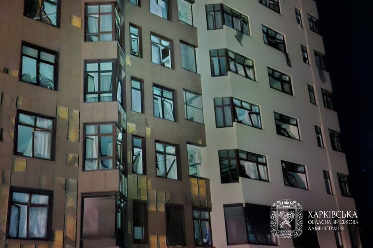 Загинула одна людина, семеро – постраждали: Синєгубов про добу на Харківщині