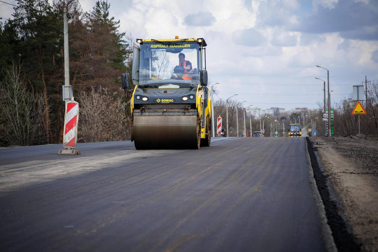 Где дороги государственного значения ремонтируют на Харьковщине
