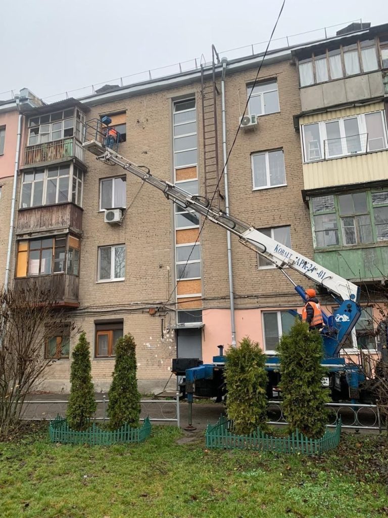 Восстановительные работы в Харькове