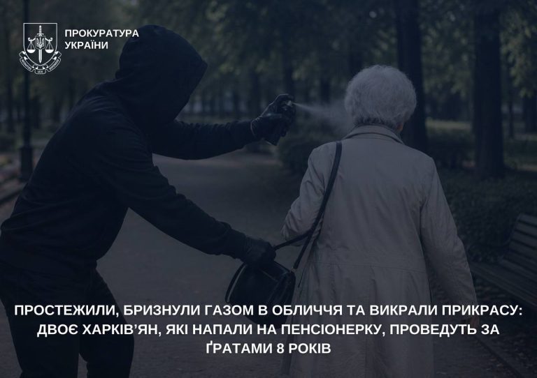 Напали на пенсионерку в Харькове: мужчин «посадили» на восемь лет