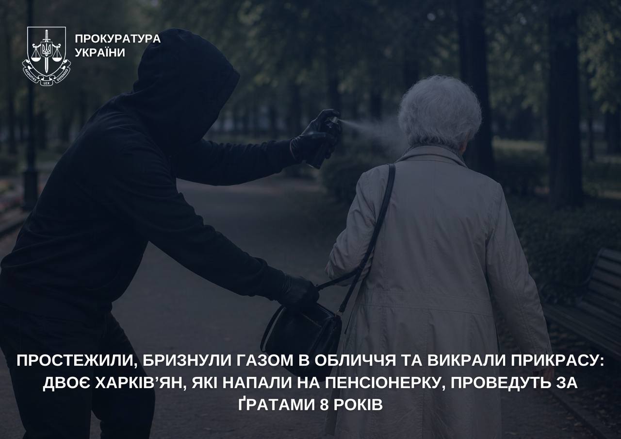 Напали на пенсионерку в Харькове: мужчин «посадили» на восемь лет