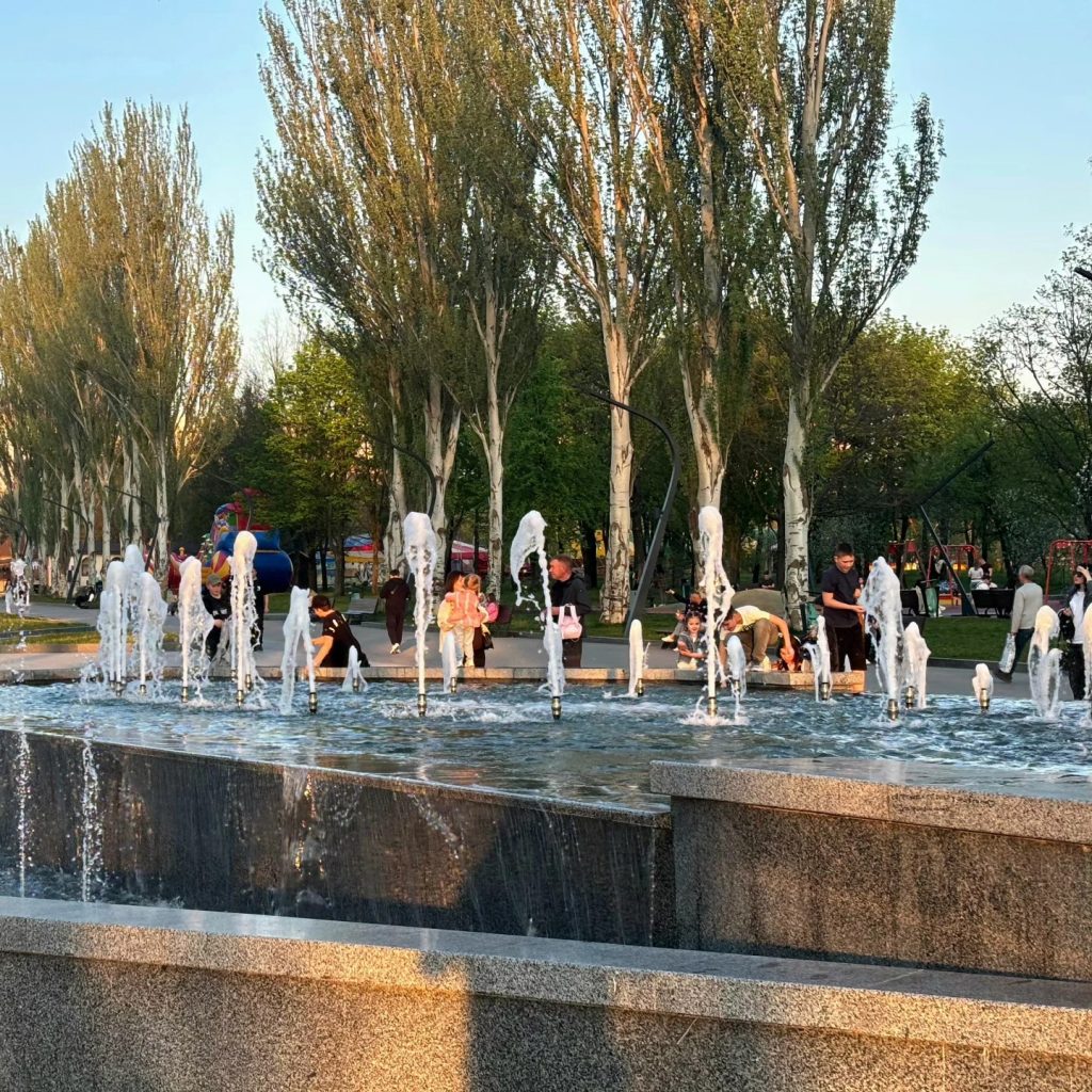 На Салтовке готовятся запустить фонтан