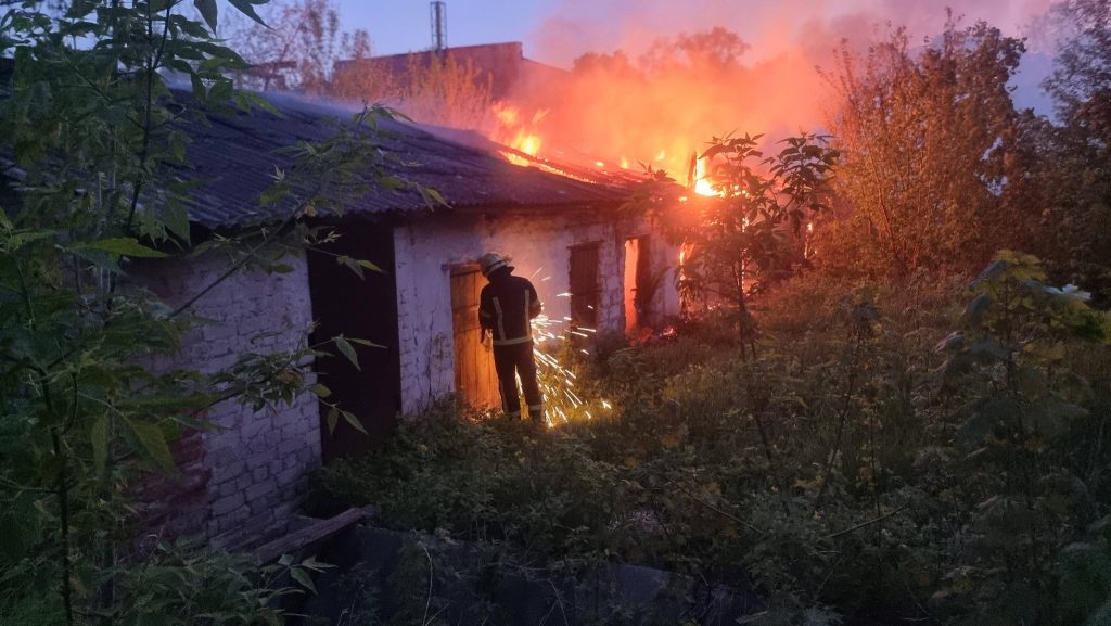 институт горел в Харькове