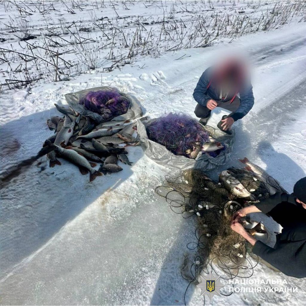 рыбу незаконно ловили на Харьковщине