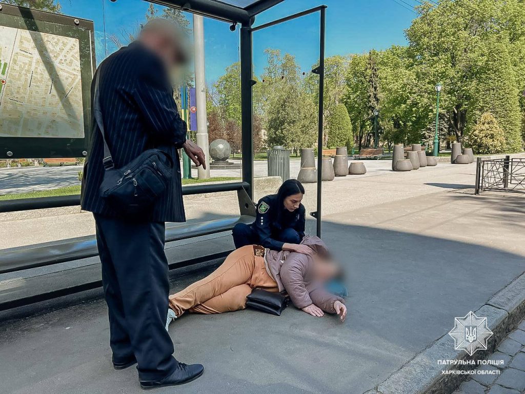 женщине стало плохо в Харькове