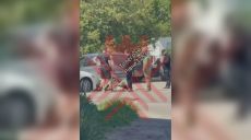 Водитель BMW из Харькова сбил военного ТЦК в Ровно (видео)