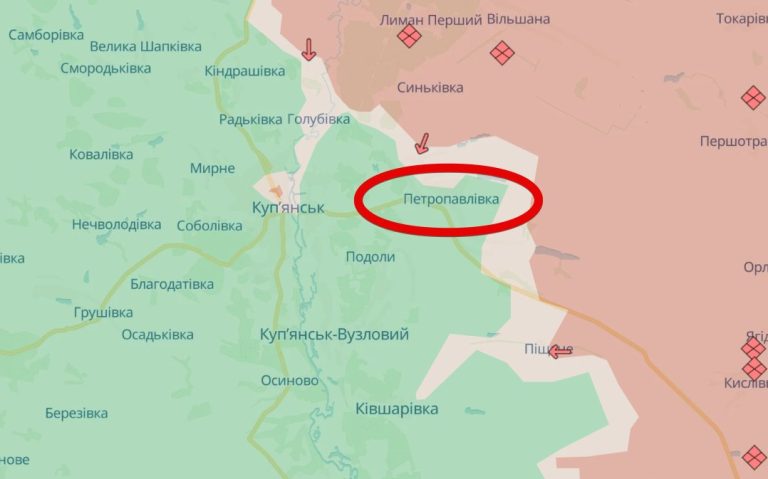В РФ снова заявляют о захвате Петропавловки на Харьковщине — реакция ISW