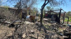 БпЛА атакував Новобаварський район Харкова: фото з місця «прильоту»