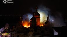 Зеленський: через удар по Києво-Печерській лаврі горів Успенський собор