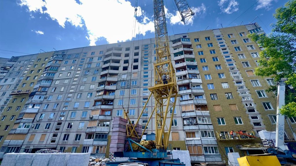 Відновлення будинку на вулиці велозаводській у Харкові