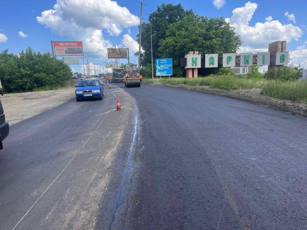 ремонт моста под Харьковом