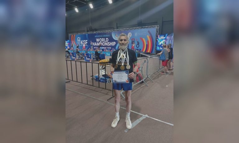79-летний спортсмен из Харькова стал чемпионом мира и установил рекорд