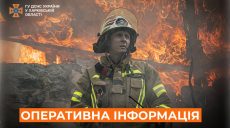 Девять пожаров бушевали из-за обстрелов: ГСЧС о последствиях