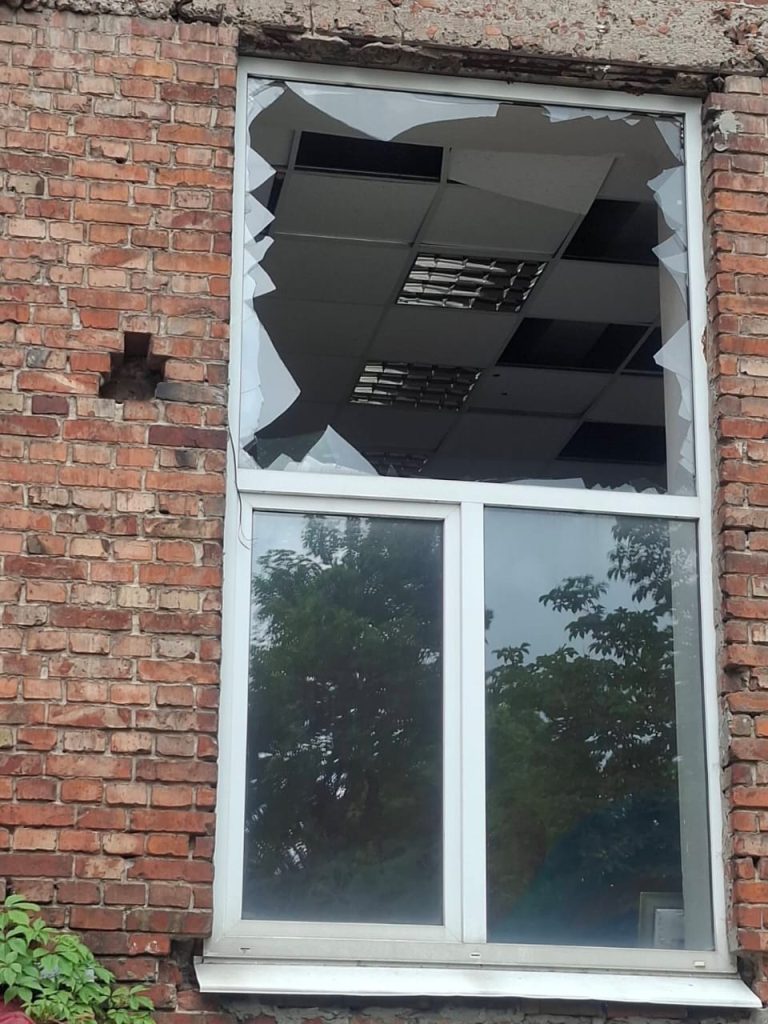 колледж пострадал в Харькове из-за удара
