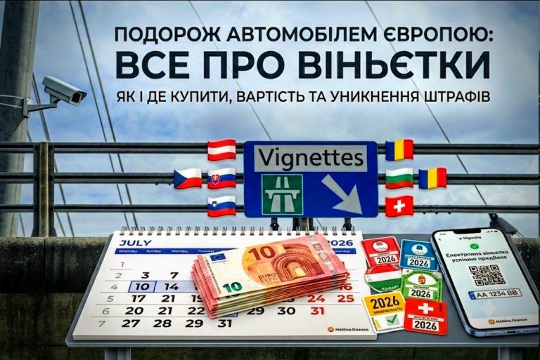 Дорожная виньетка для украинцев в Европе: где нужно, сколько стоит и как не получить штраф