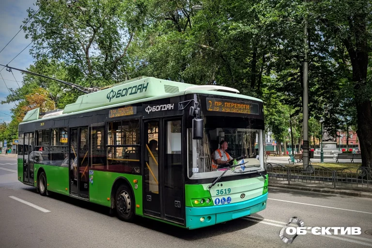 15 августа в центре Харькова полдня не будут ходить троллейбусы: подробности