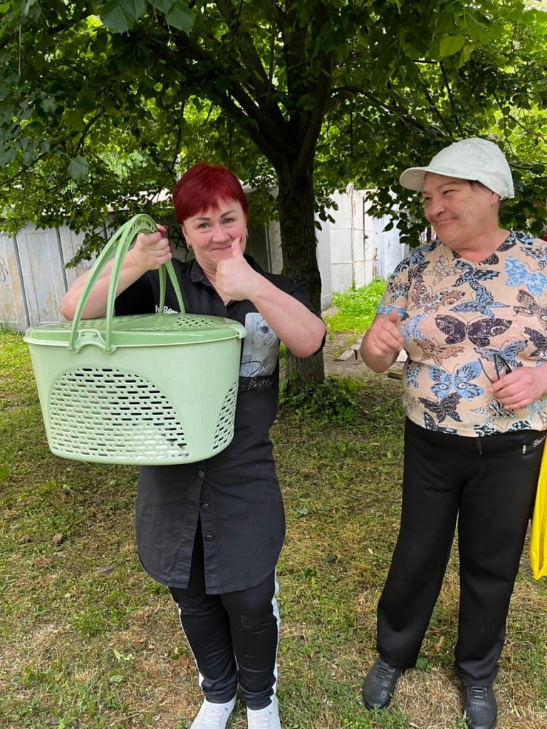 кошку спасли в Харькове
