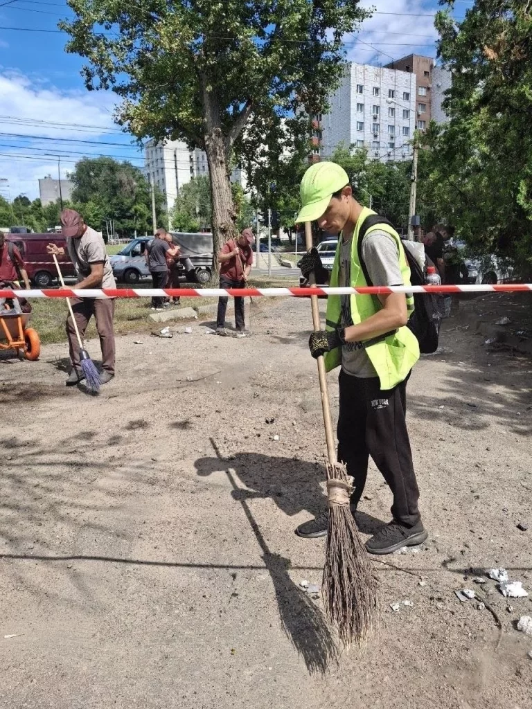 удар БпЛА по Харькову