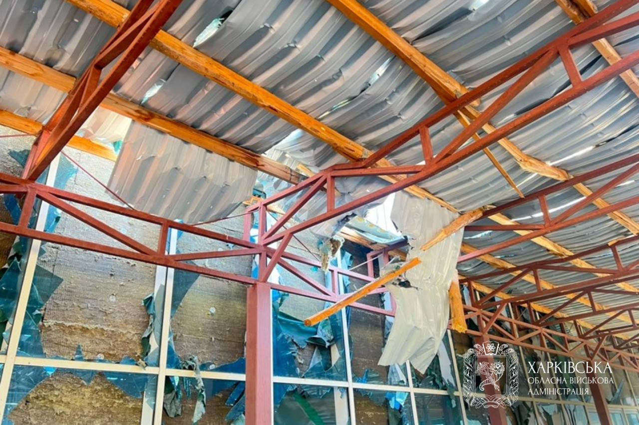прилет по Салтовскому району Харькова 6 июня 2026