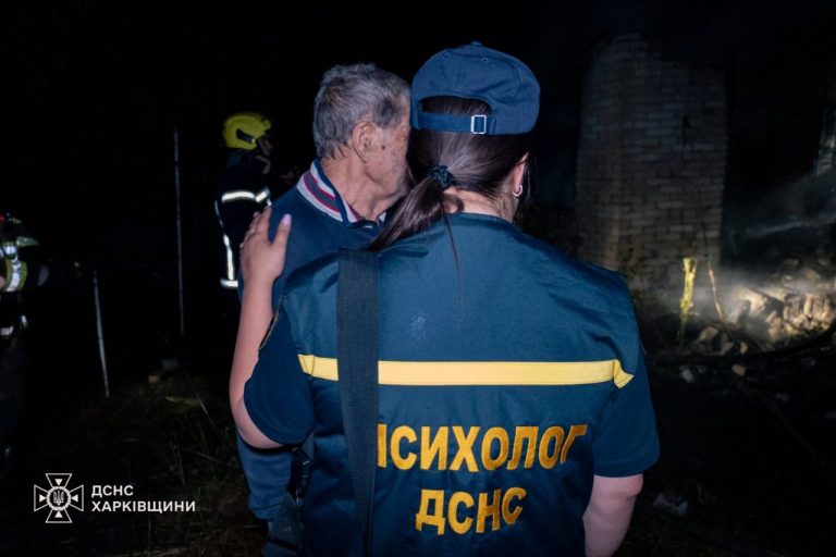 Дом сгорел в Харькове: подробности от ГСЧС (фото)