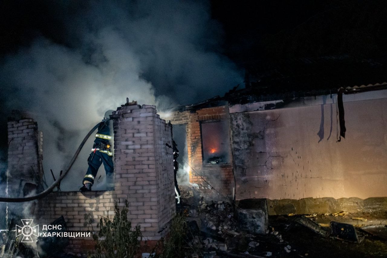 сгорел дом в Харькове в Холодногорском районе 4