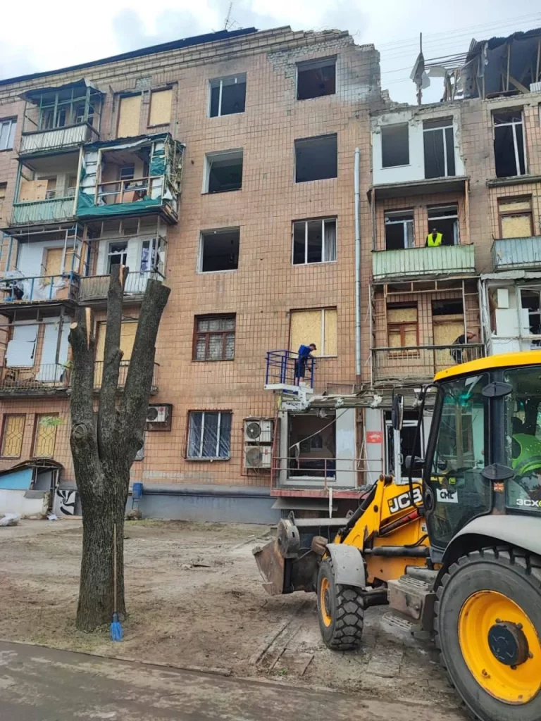 удар по Харьковом дроном-ракетой "Бандероль"