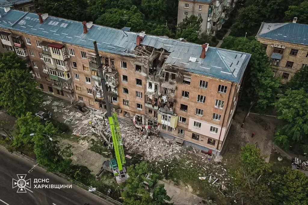 Обстрел Харькова 9 июля