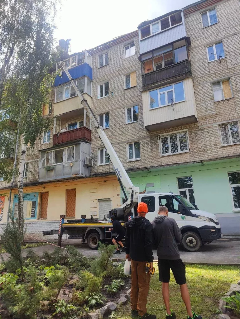 Последствия удара по Харькову 29 июля