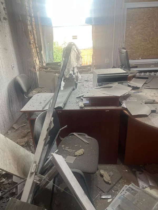 удар по Золочевскому поселковому совету