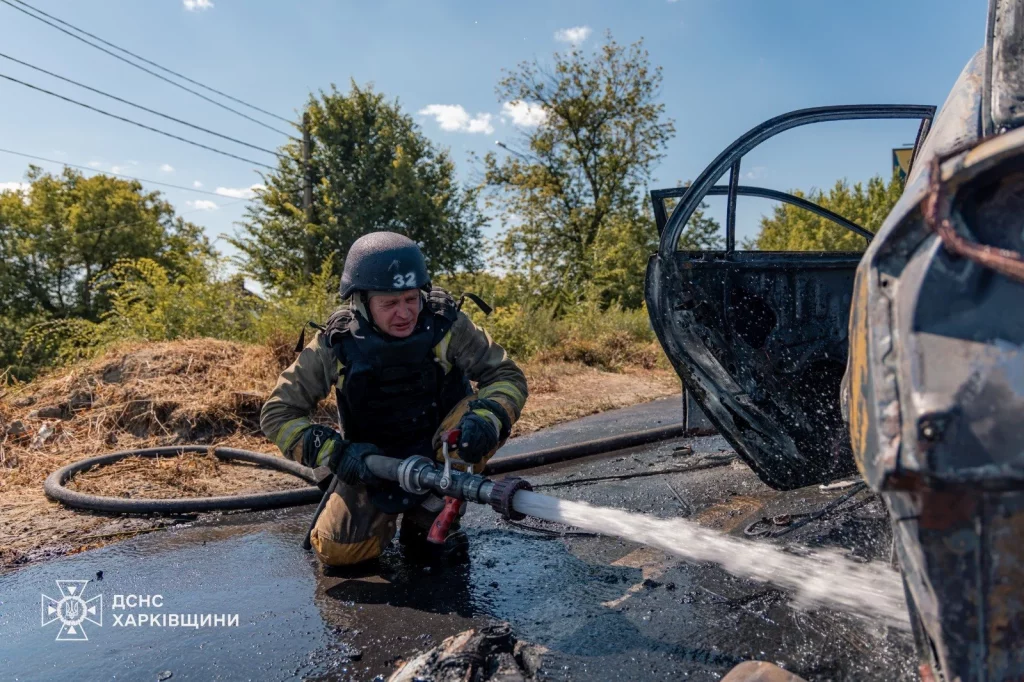 удар КАБ по Харькову