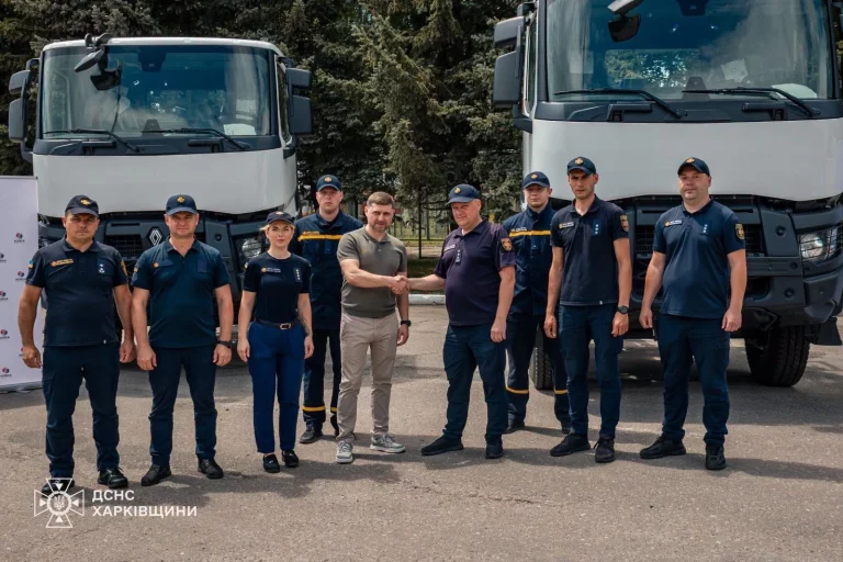 Новую технику получили спасатели на Харьковщине: чем она поможет