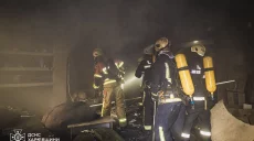 Пожежа в центрі Харкова: горів двоповерховий будинок