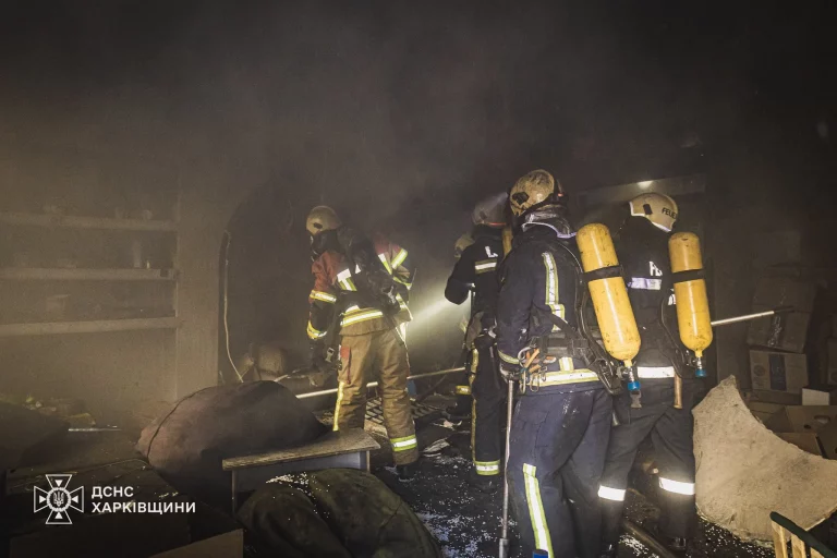 Пожар в центре Харькова: горел двухэтажный дом