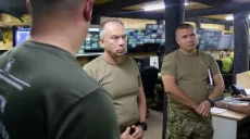 Сирський відвідав Харківщину: говорив з воїнами про ситуацію біля Куп’янська