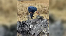 Після падіння БпЛА на Харківщині залишилась небезпека: що знешкодили сапери