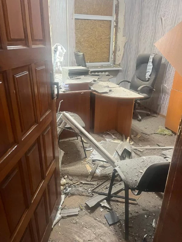 удар по Золочевскому поселковому совету